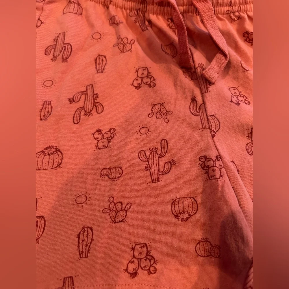 GAP cotton shorts cactus Print Toddler Boy size 4 NWT